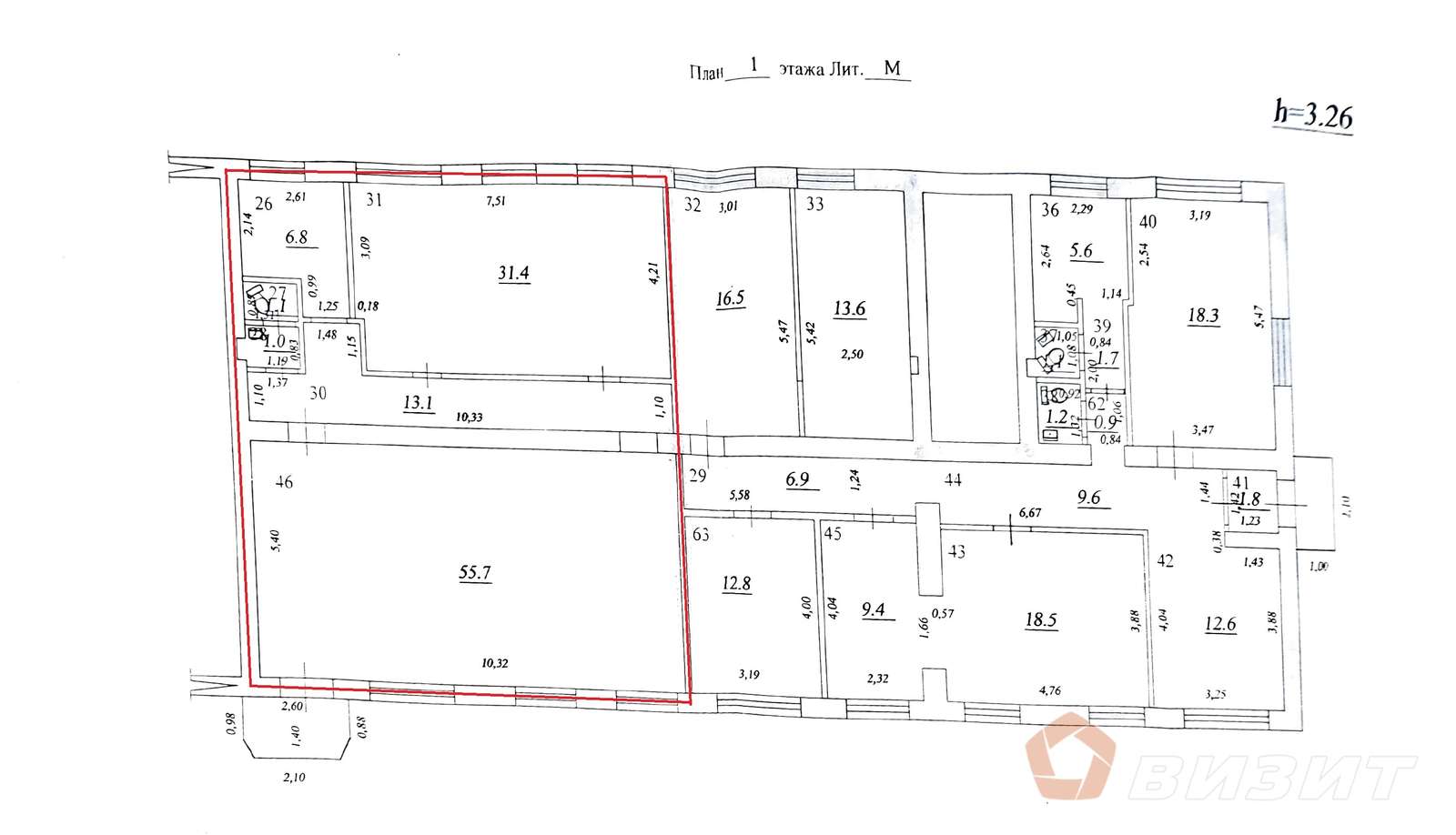 Аренда коммерческой недвижимости, 109м <sup>2</sup>, Самара, Победы улица,  5