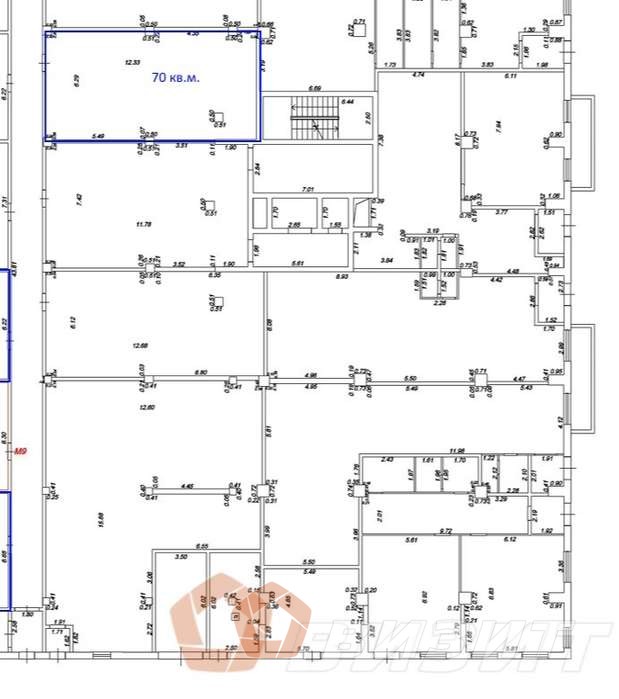Продажа коммерческой недвижимости, 70м <sup>2</sup>, Самара, Запорожская улица,  22