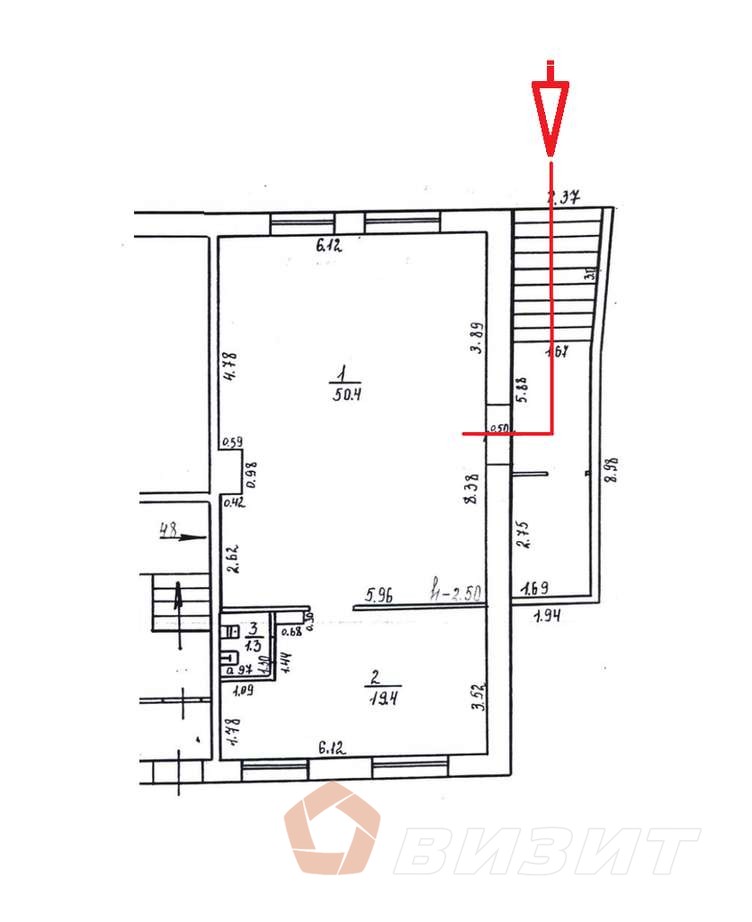 Аренда коммерческой недвижимости, 75м <sup>2</sup>, Отрадный, Сабирзянова улица,  13
