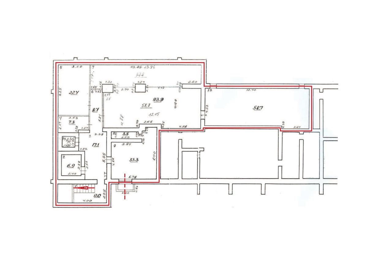 Аренда коммерческой недвижимости, 473м <sup>2</sup>, Самара, Рыльская улица,  13