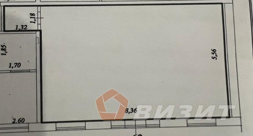 Аренда коммерческой недвижимости, 48м <sup>2</sup>, Самара, Бакинская улица,  38