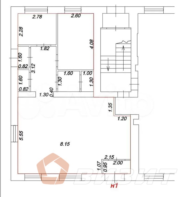 Продажа коммерческой недвижимости, 72м <sup>2</sup>, Самара, Физкультурная улица,  27