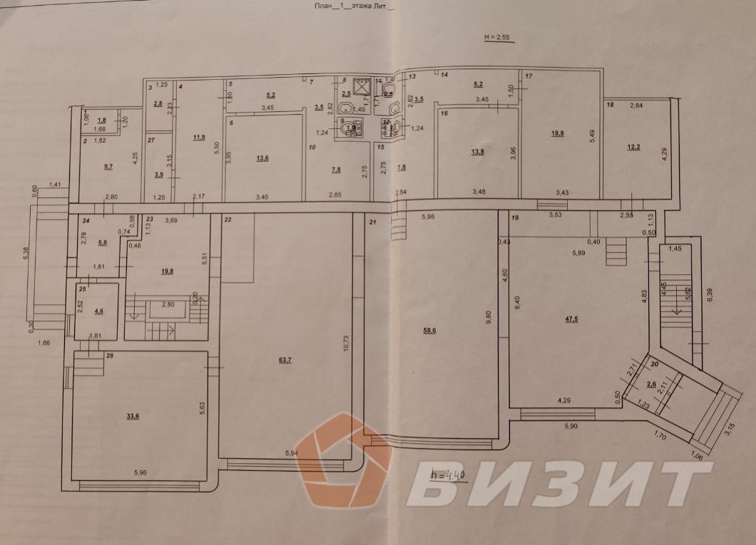 Аренда коммерческой недвижимости, 370м <sup>2</sup>, Самара, Бобруйская улица,  89