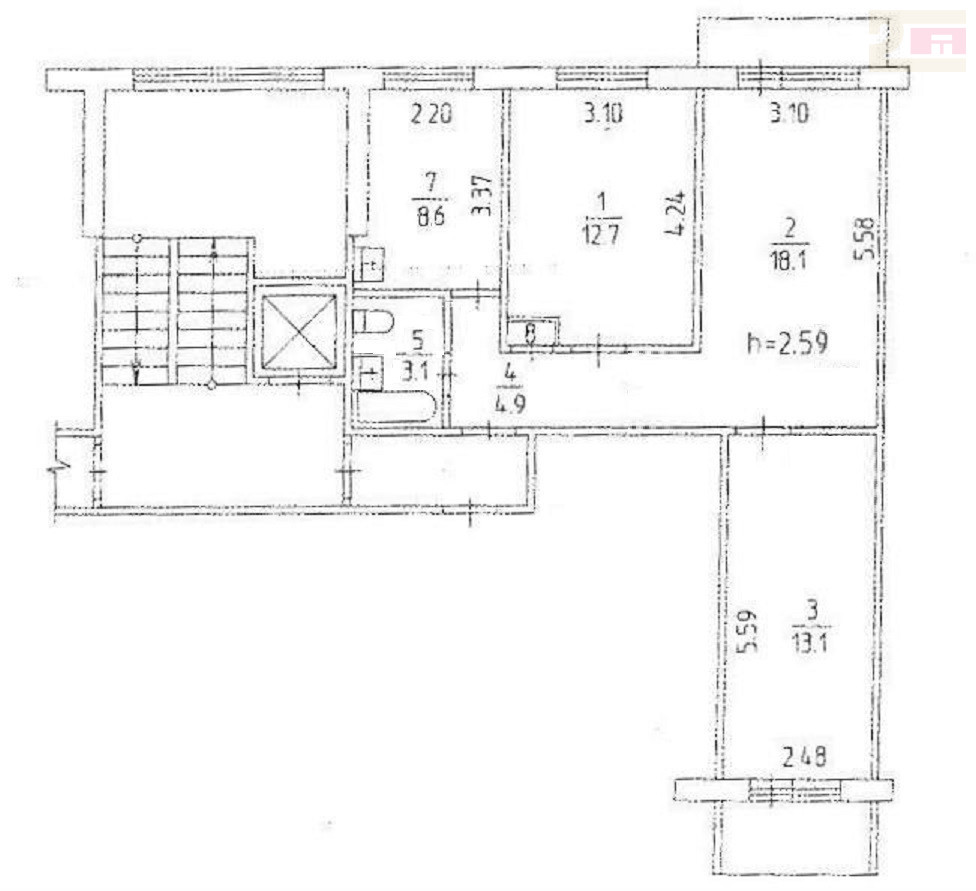 Продажа 3-комнатной квартиры, Самара, Стара-Загора улица,  153
