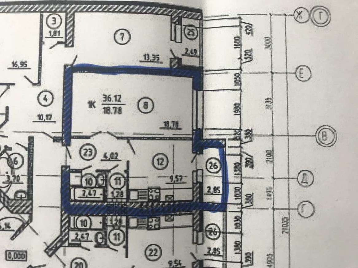 Продажа 1-комнатной квартиры, Самарская, Строителей,  5