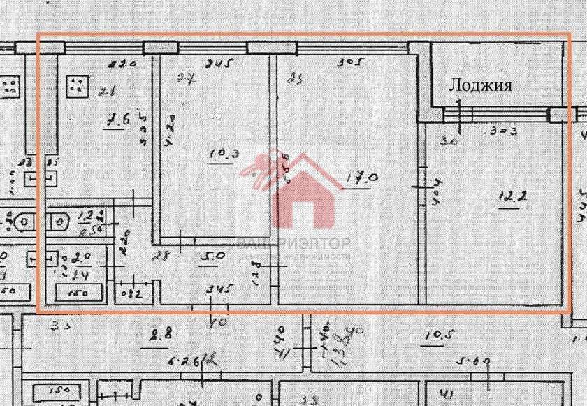 Продажа 3-комнатной квартиры, Самара, Челюскинцев улица,  10