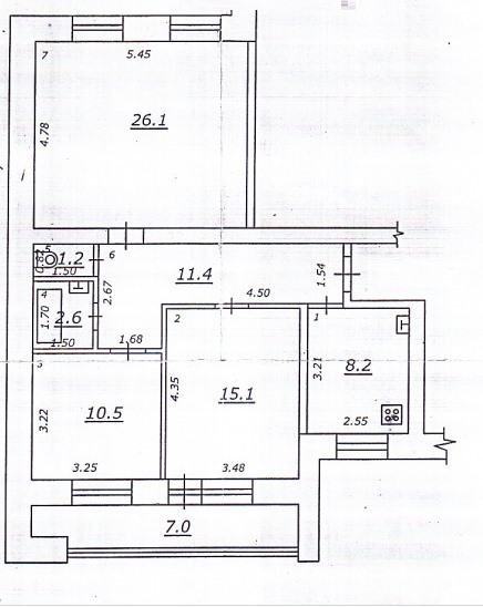Продажа 3-комнатной квартиры, Самара, Ставропольская улица,  74