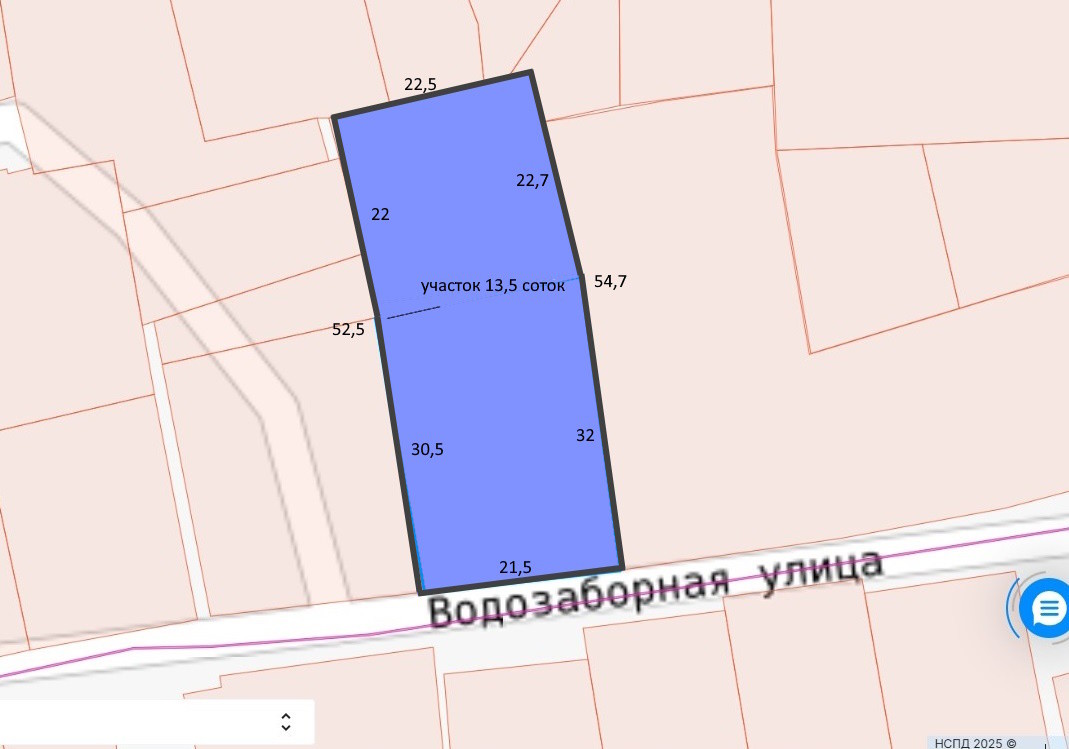 Продажа участка, Новокуйбышевск, Водозаборная улица