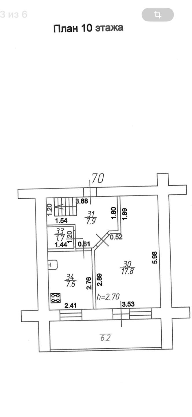 Продажа 3-комнатной квартиры, Самара, Партизанская улица,  78в