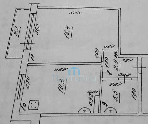 Продажа 1-комнатной квартиры, Пахарь, Дорожная улица,  1